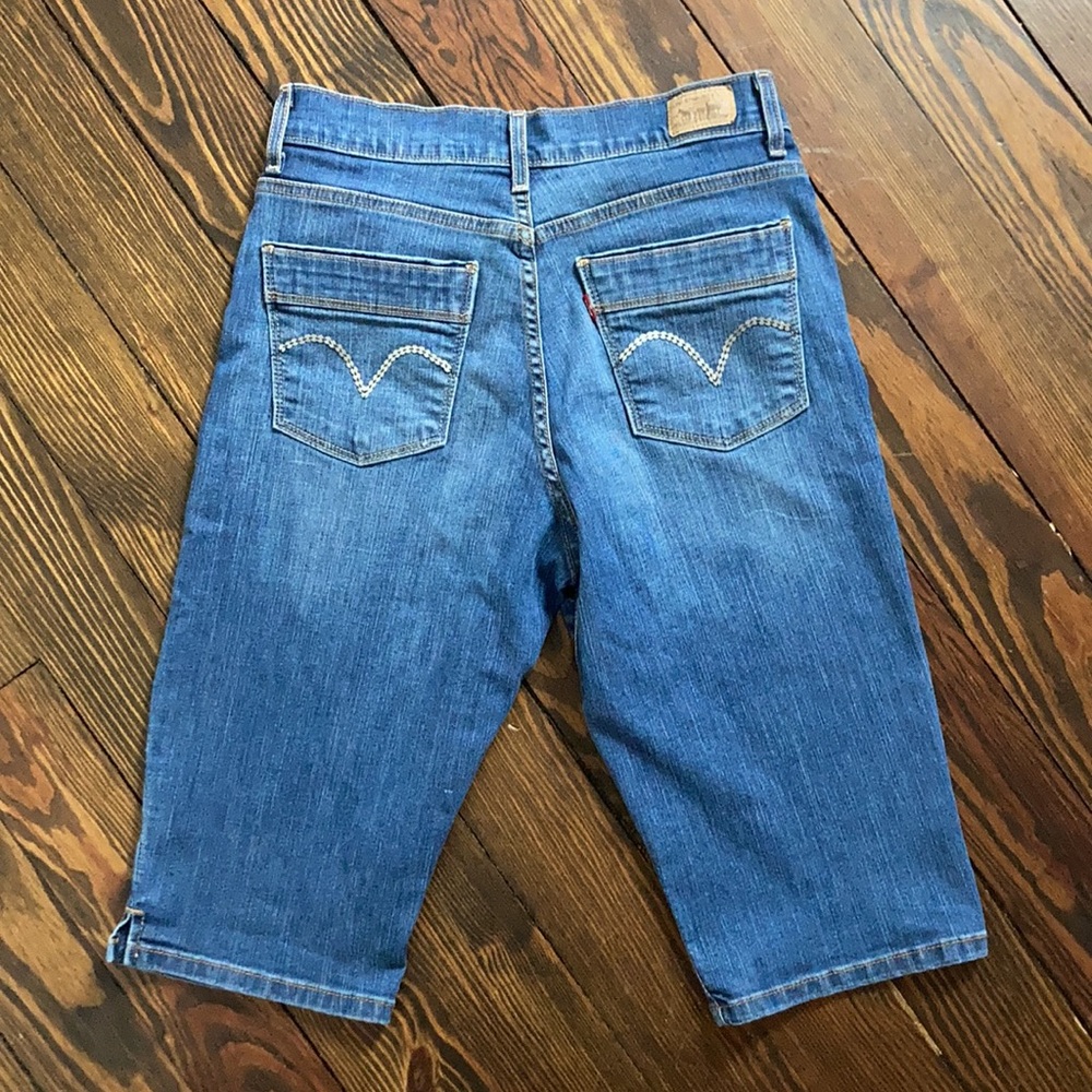 Levi’s Perfectly Slimming Sequined Jean Short 10